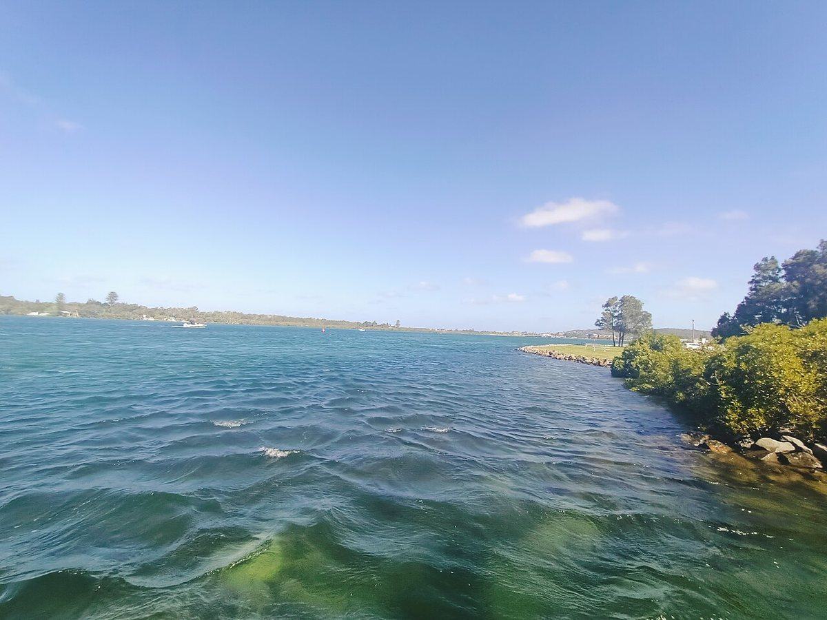 Swansea Channel, where Lake Macquarie meets the Pacific Ocean, New South Wales